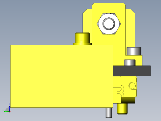 均等荷重贴片粘合机构左视缩略图