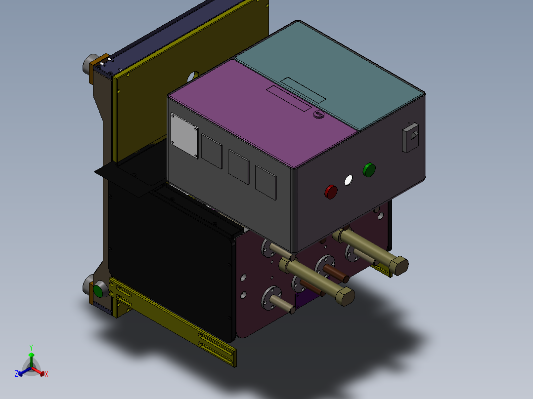 手机振动器保压治具3D图纸 K305