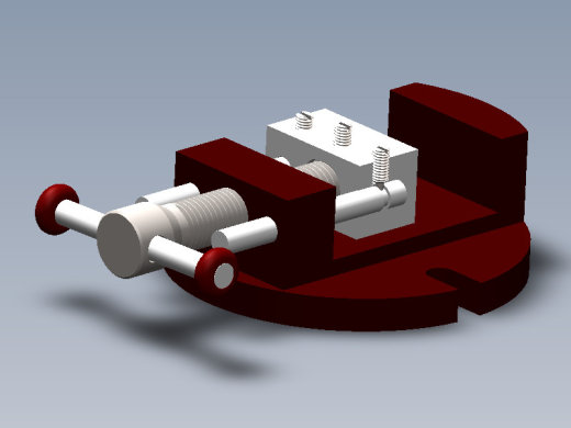 虎台钳3D模型缩略图