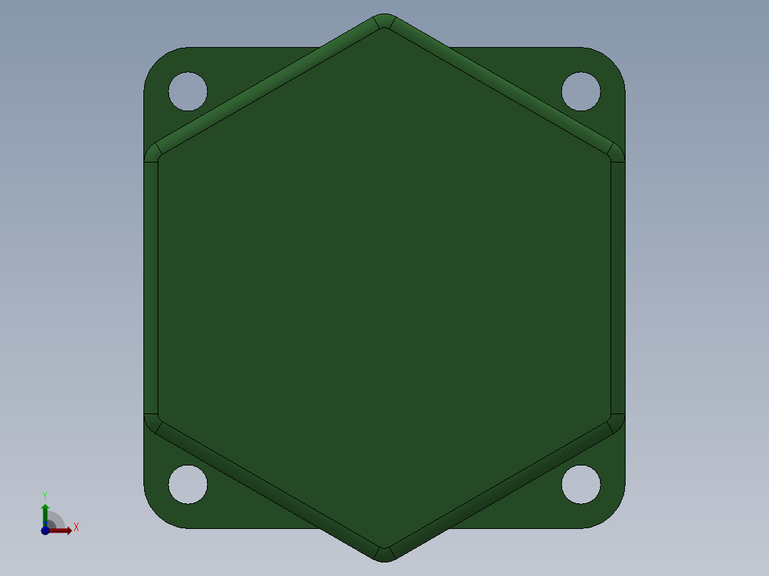 调速电机前视图