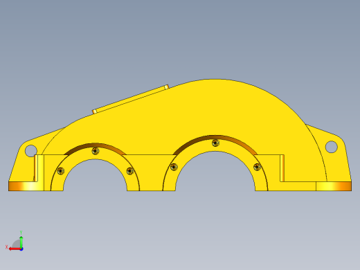 二级变速箱箱盖后视缩略图