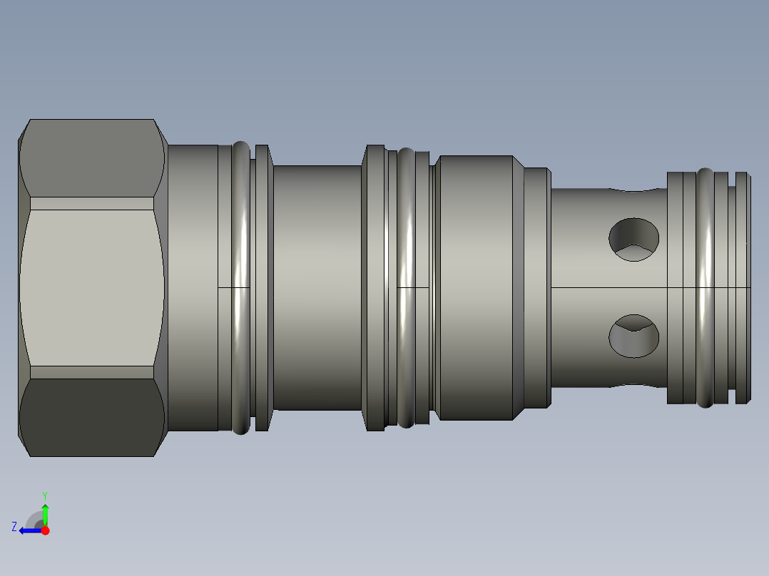 插装阀-LKFCXDN右视图