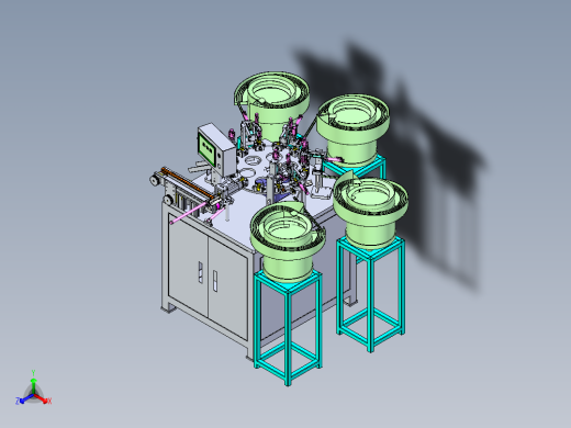 电磁阀接线盒自动装配机方案