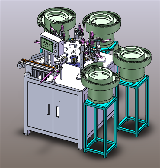 电磁阀接线盒自动装配机方案