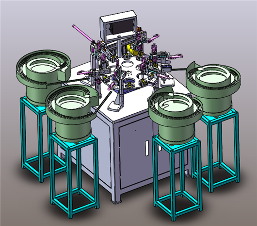 电磁阀接线盒自动装配机方案