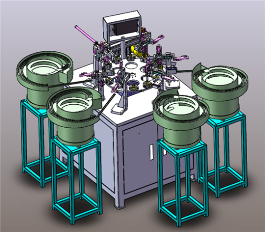 电磁阀接线盒自动装配机方案缩略图