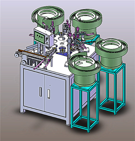 电磁阀接线盒自动装配机方案缩略图