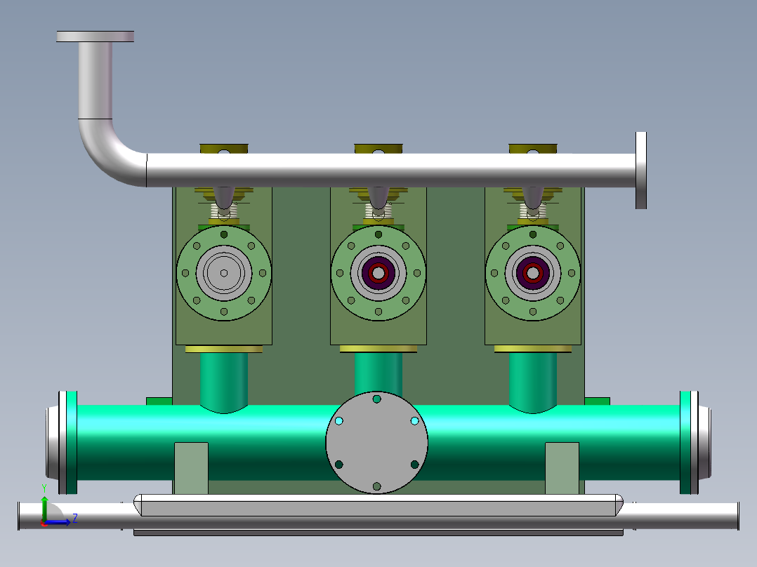 数控钻泥浆泵的设计（全部结清）左视图