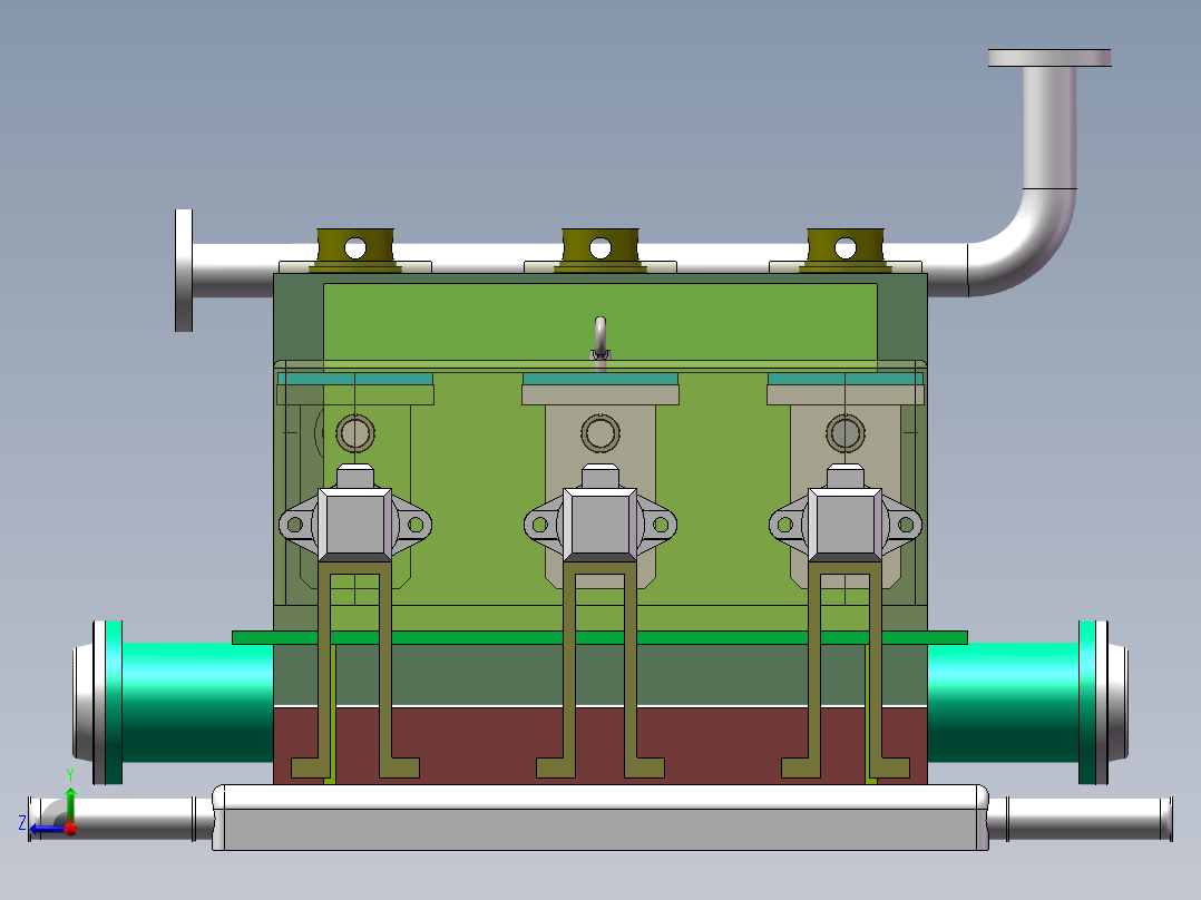 数控钻泥浆泵的设计（全部结清）右视图