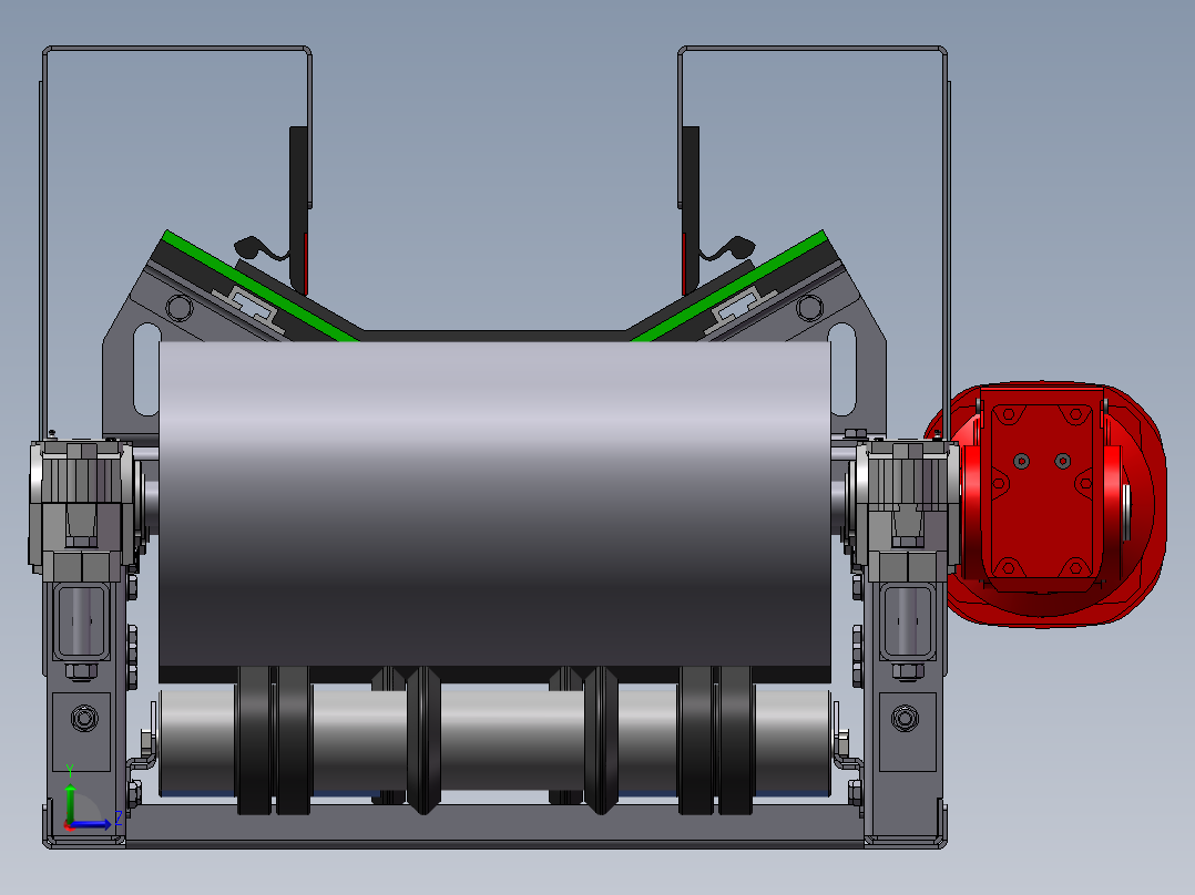 B50-即插即用输送带左视图