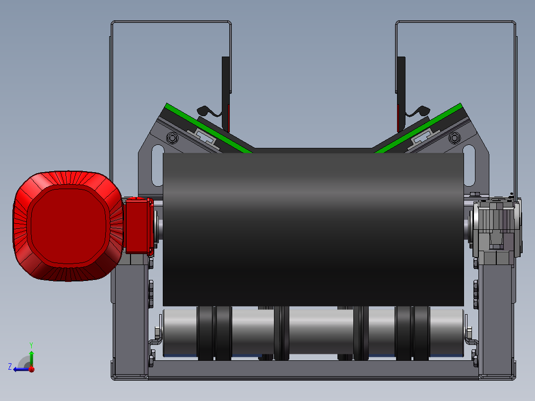 B50-即插即用输送带右视图