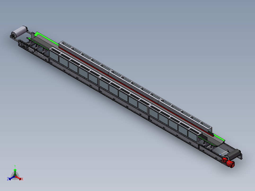 B50-即插即用输送带正等轴测图