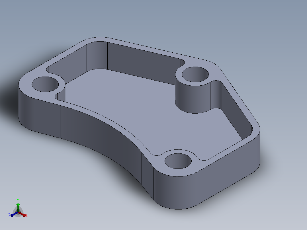 SW建模练习题-practice 88正等轴测图