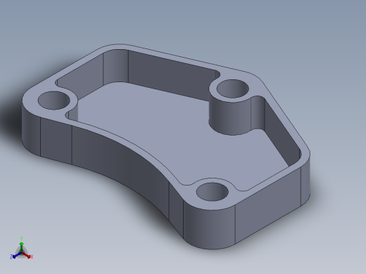 SW建模练习题-practice 88正等轴测缩略图