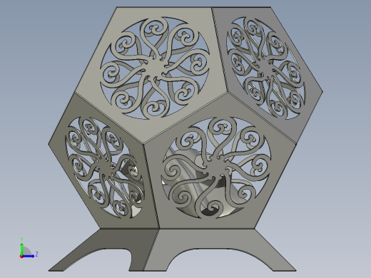 9号火坑左视缩略图