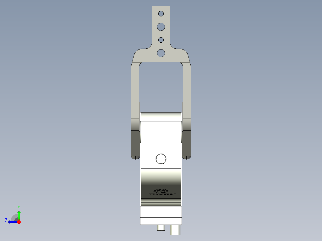 德克斯TUNKERS气缸数模V50.1 A10 T12 5~44右视图