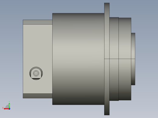 斜齿PHF060-L1 8-38.1-66.67-M4.STEP后视缩略图