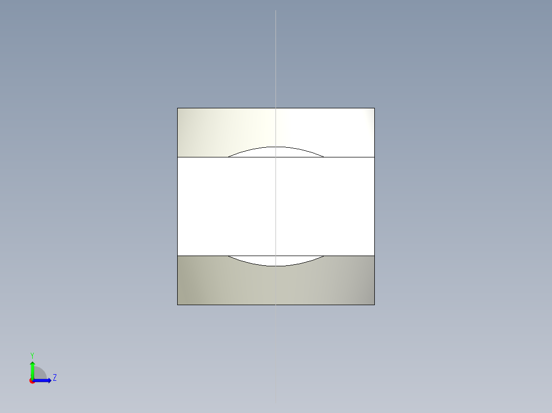 U接頭10.(A)-3D多系列多零件图纸模型左视图