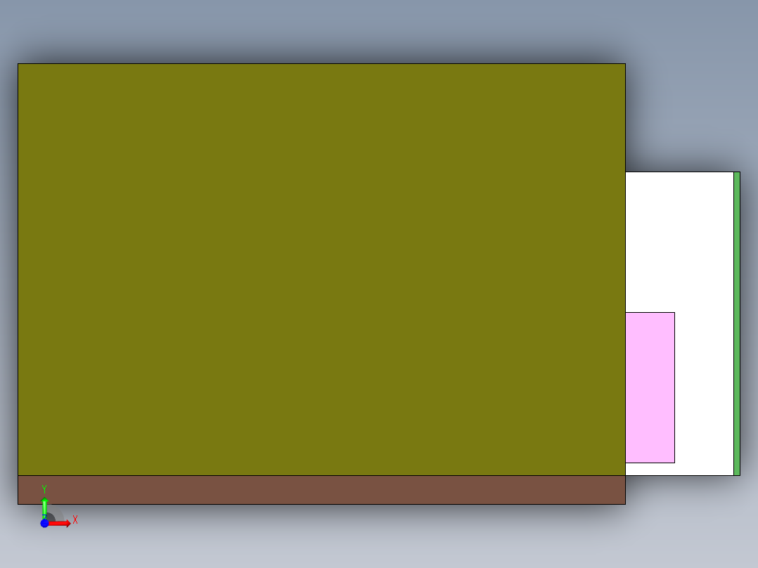 私人影院包厢设计前视图
