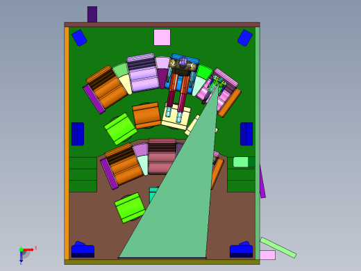 私人影院包厢设计俯视缩略图