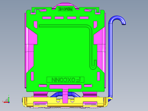 英特尔CPU插槽LGA771 775后视缩略图