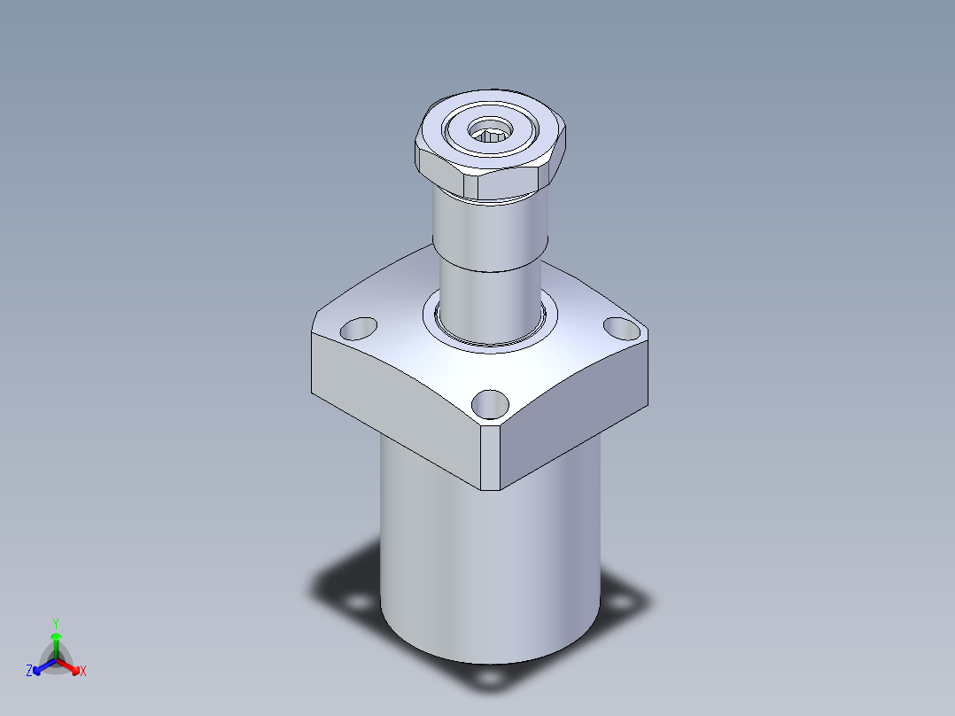 KOSMEKLHA0650-SL-Q15多系列多零件图纸模型主视图