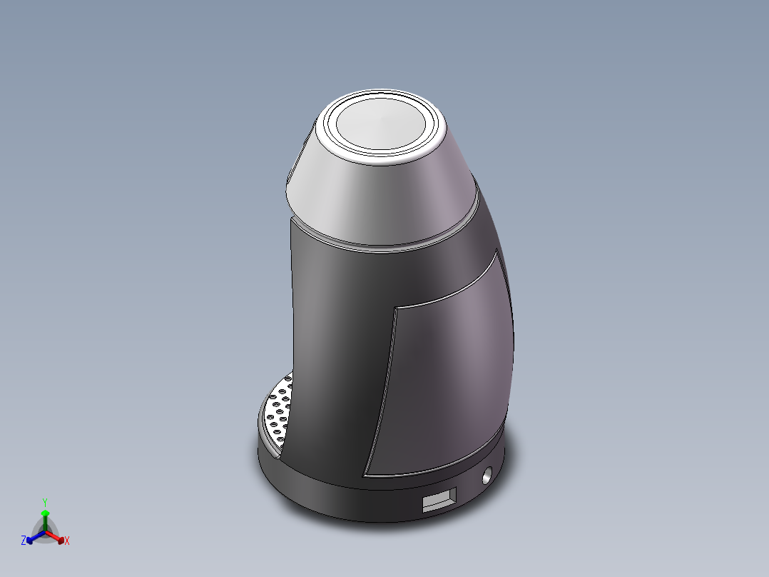 饮水器正等轴测图