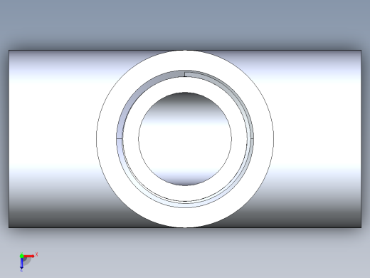 CPVC管件04-Sch80_Tee_FPTxFPTxFPT_9805-007_0.75in俯视缩略图