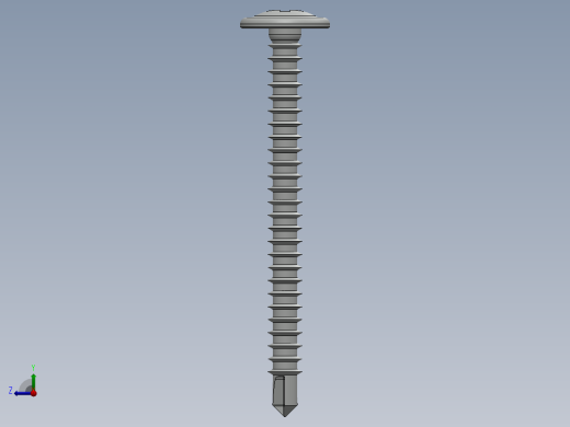 紧固件-Drill-Tip Saucer Screw-02右视缩略图