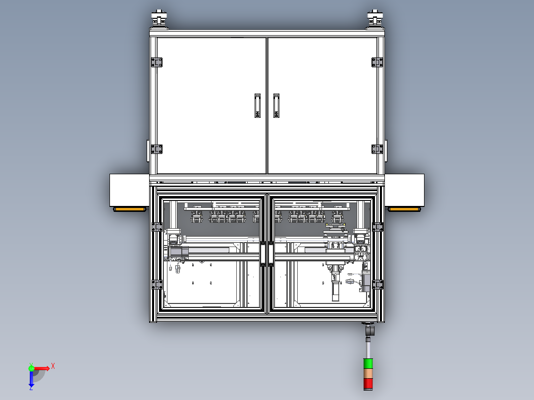 手机自动MC测试机sw21可编辑俯视图