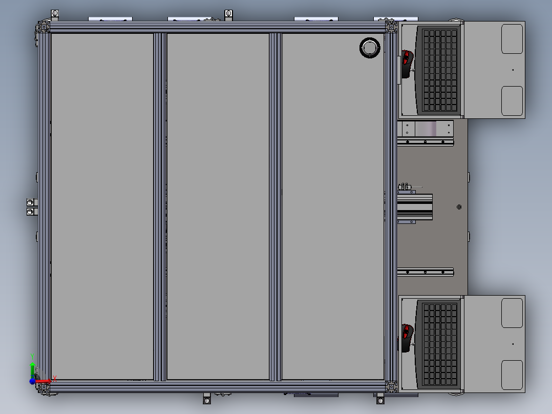 汽车零配件压装机sw22可编辑前视图