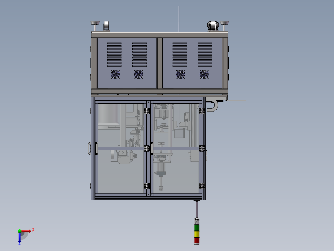 汽车零配件压装机sw22可编辑俯视图