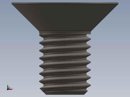 Screw_ISO_10642_M10x18_A2.SLDPRT前视缩略图