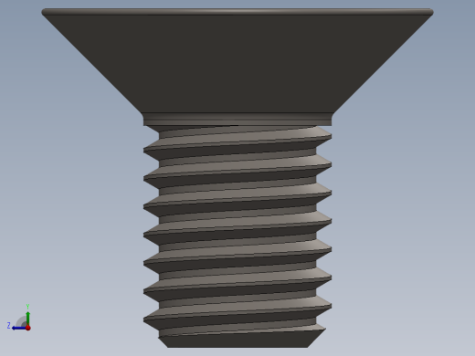 Screw_ISO_10642_M10x18_A2.SLDPRT右视缩略图