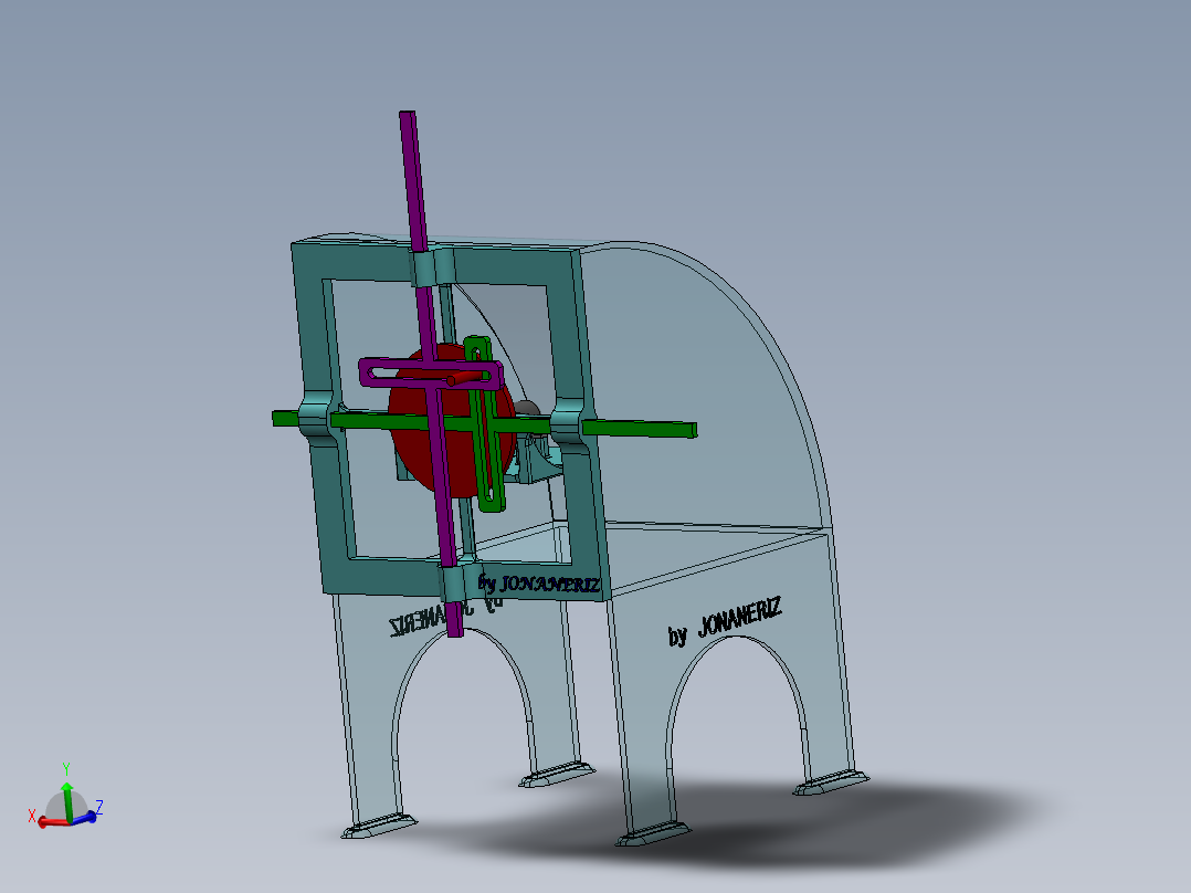 A3003257-将圆形运动转换为线性运动的系统