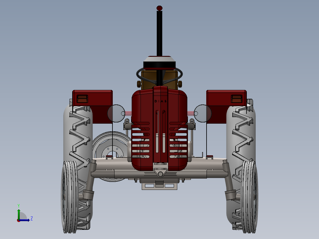 拖拉机、四轮车(9)左视图
