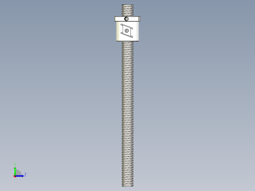 SFT滚珠丝杆左视缩略图