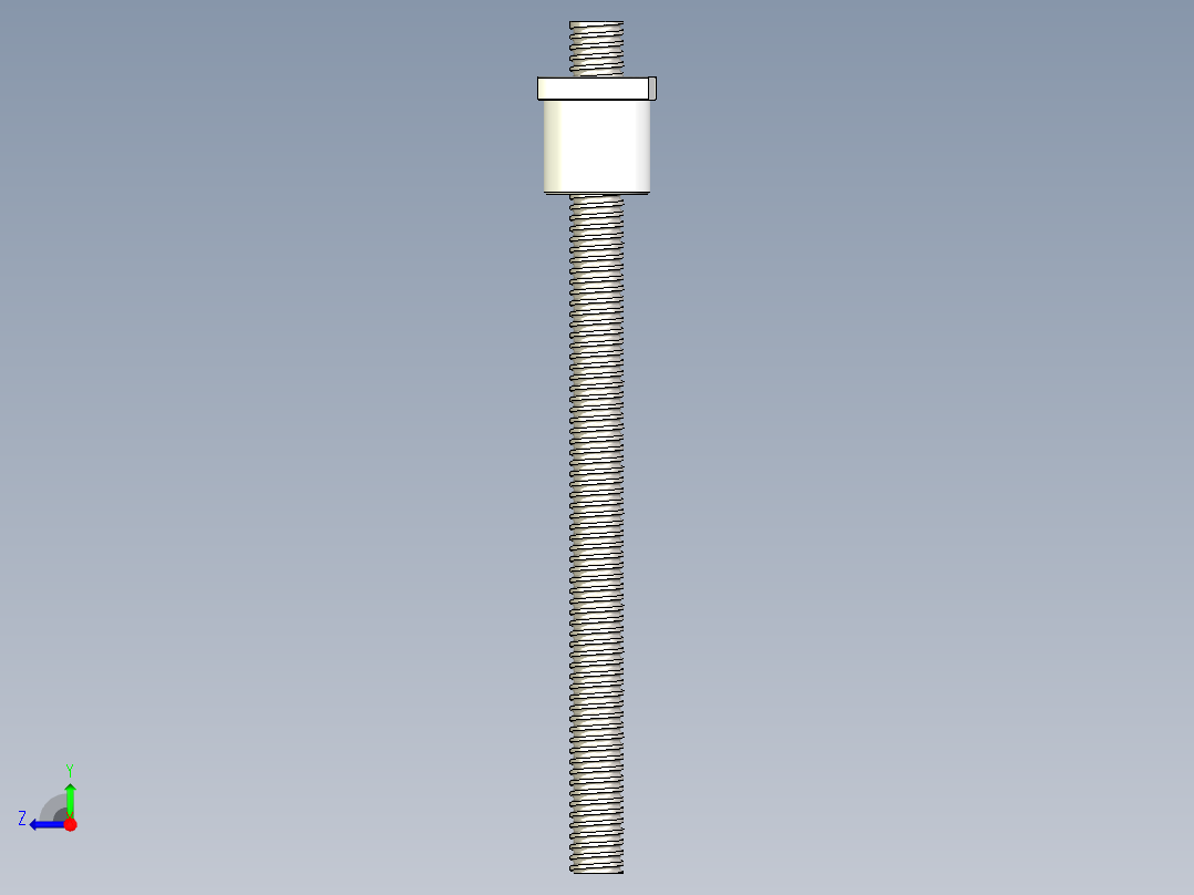 SFT滚珠丝杆右视图