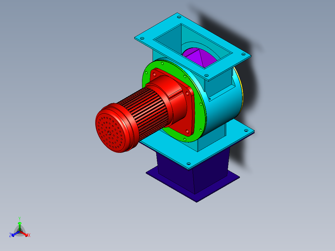 电动叶轮卸料器 关风器