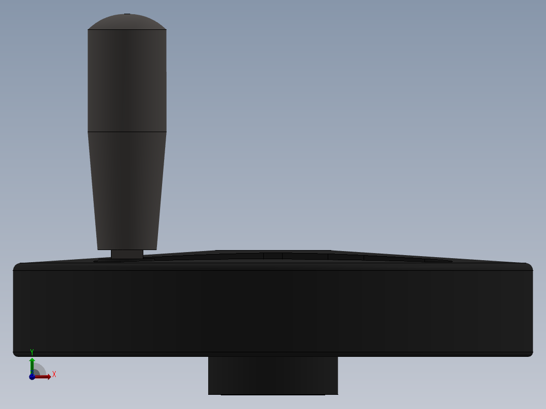 盘式方向盘手柄rebatible-Tecnopolimero_vds-Elesa diam 175mm前视图