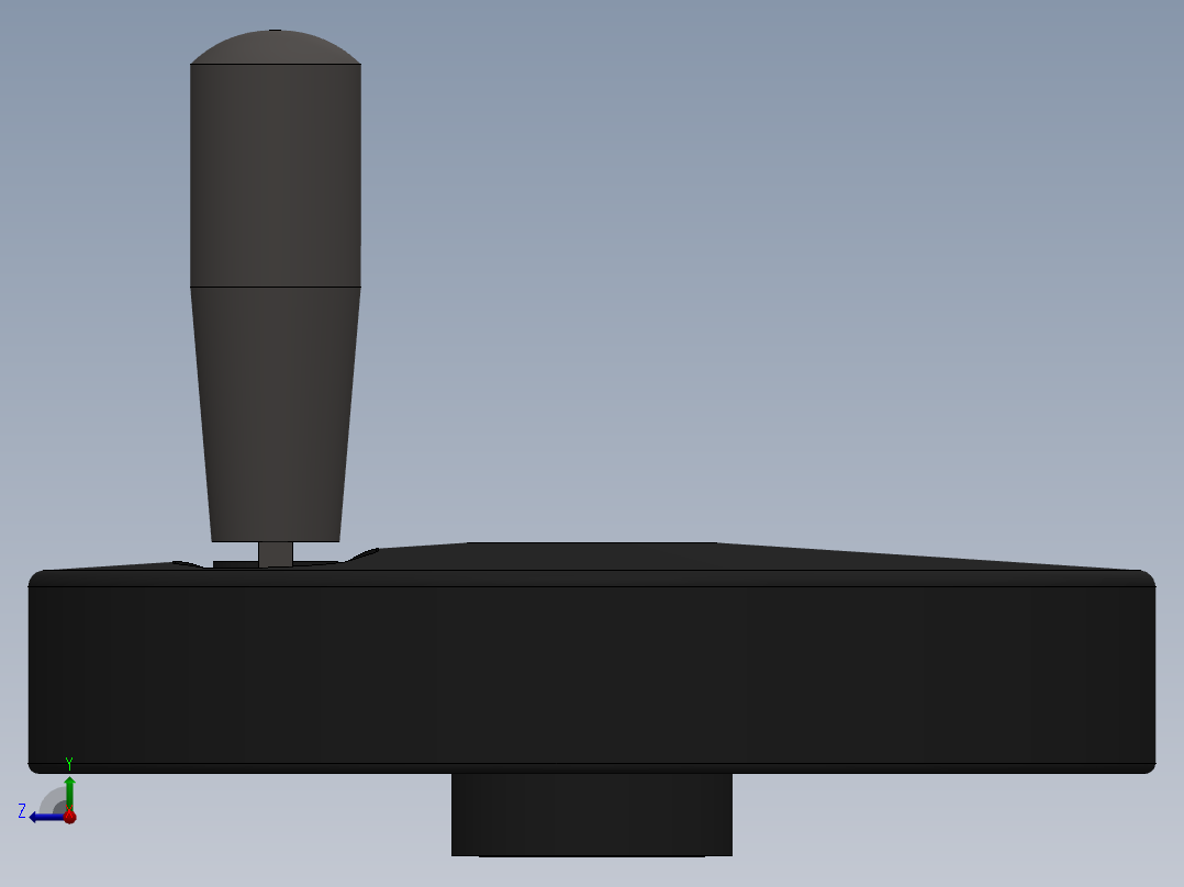 盘式方向盘手柄rebatible-Tecnopolimero_vds-Elesa diam 175mm右视图