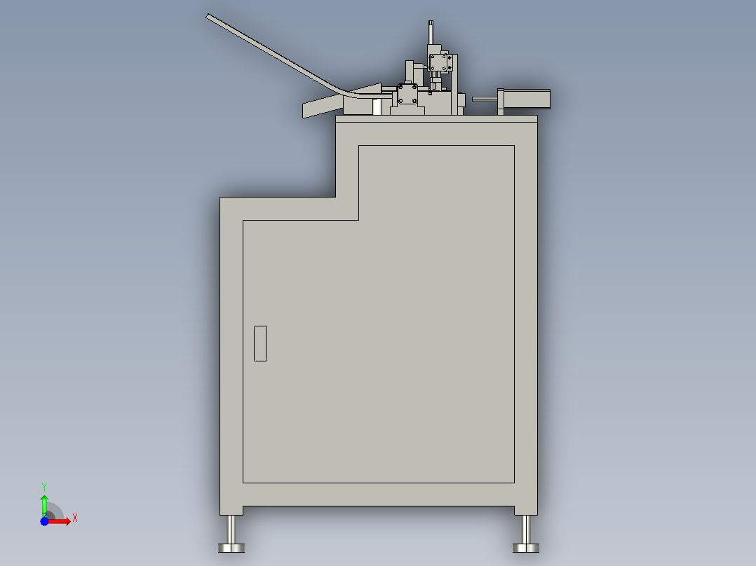 USBA母侧插DIP加铁壳前视图