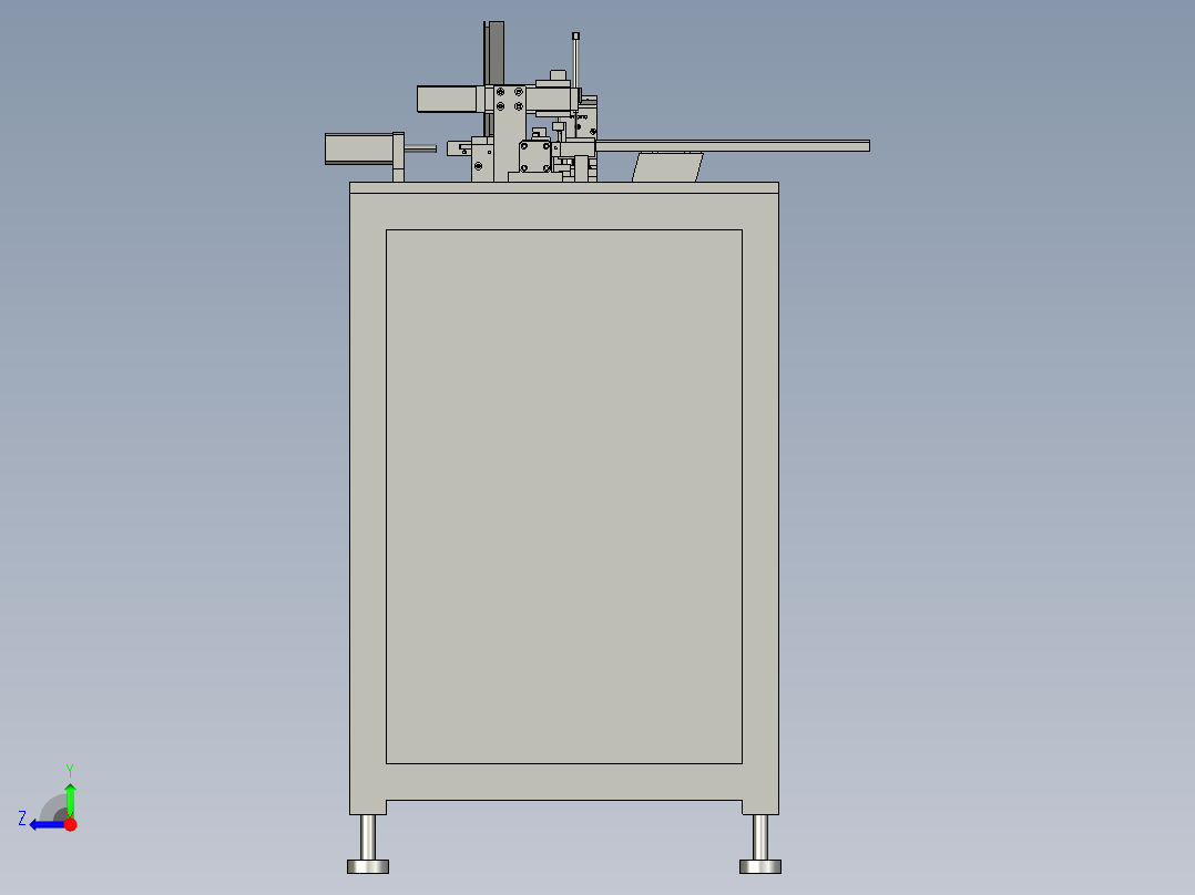 USBA母侧插DIP加铁壳右视图