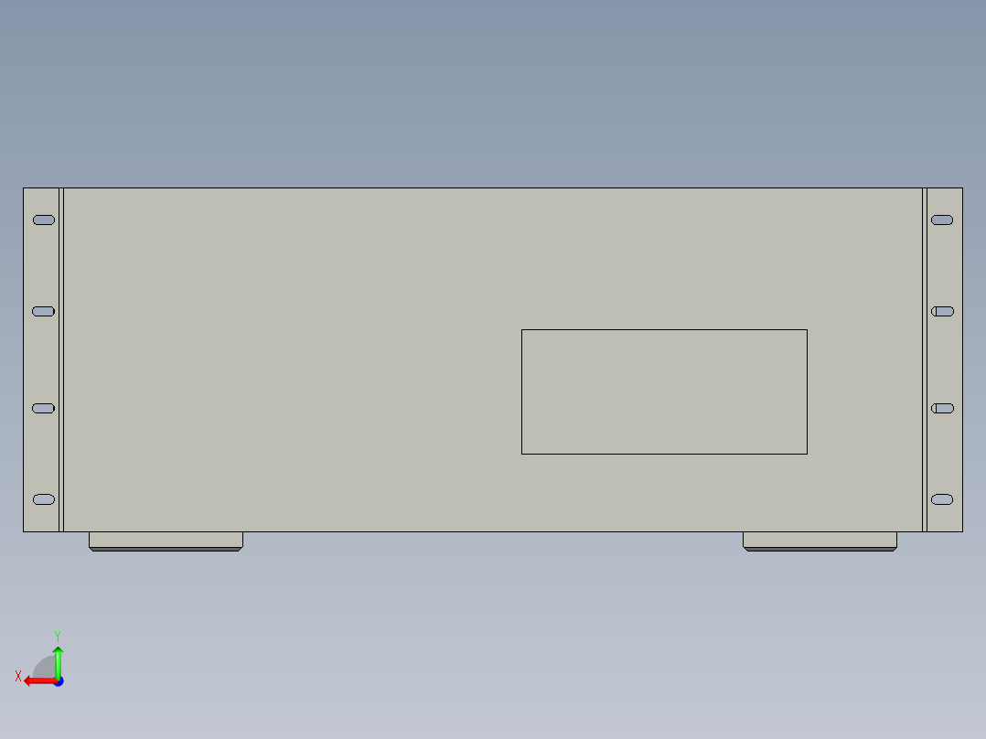 工控机PMI-G840-4G-500G品牌ADLINK后视图