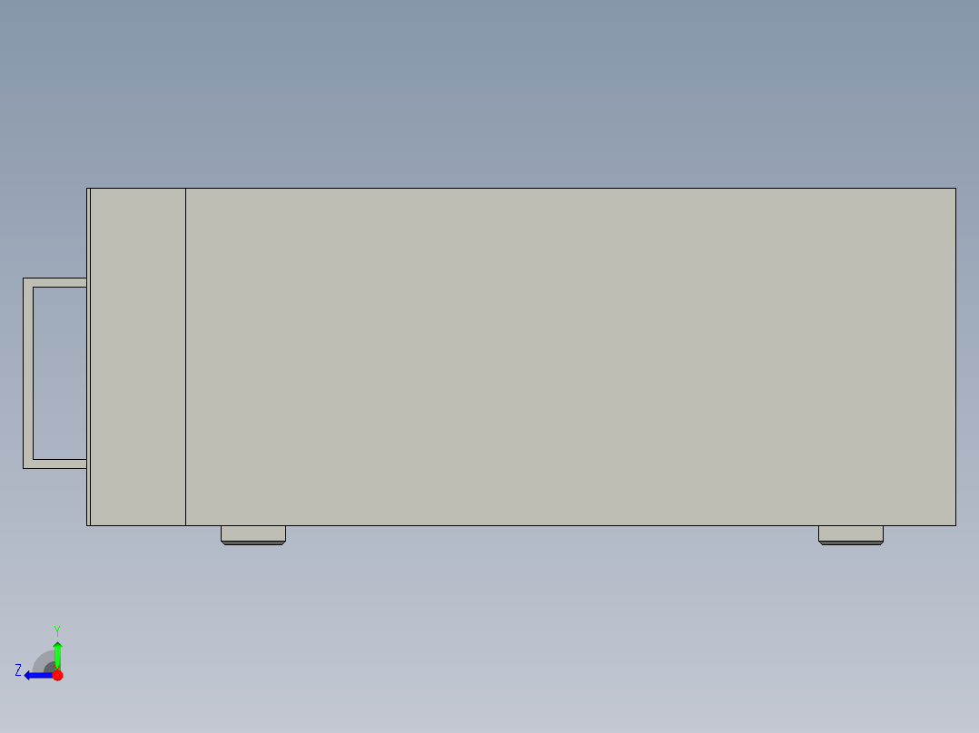 工控机PMI-G840-4G-500G品牌ADLINK右视图