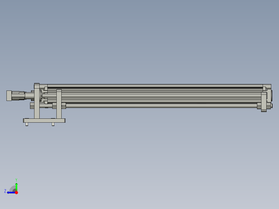 推出机构装配1116右视图