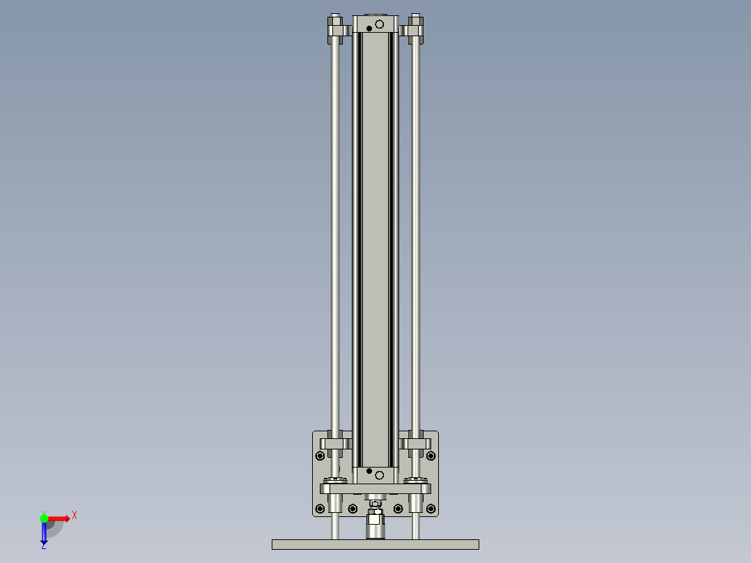 推出机构装配1116俯视图