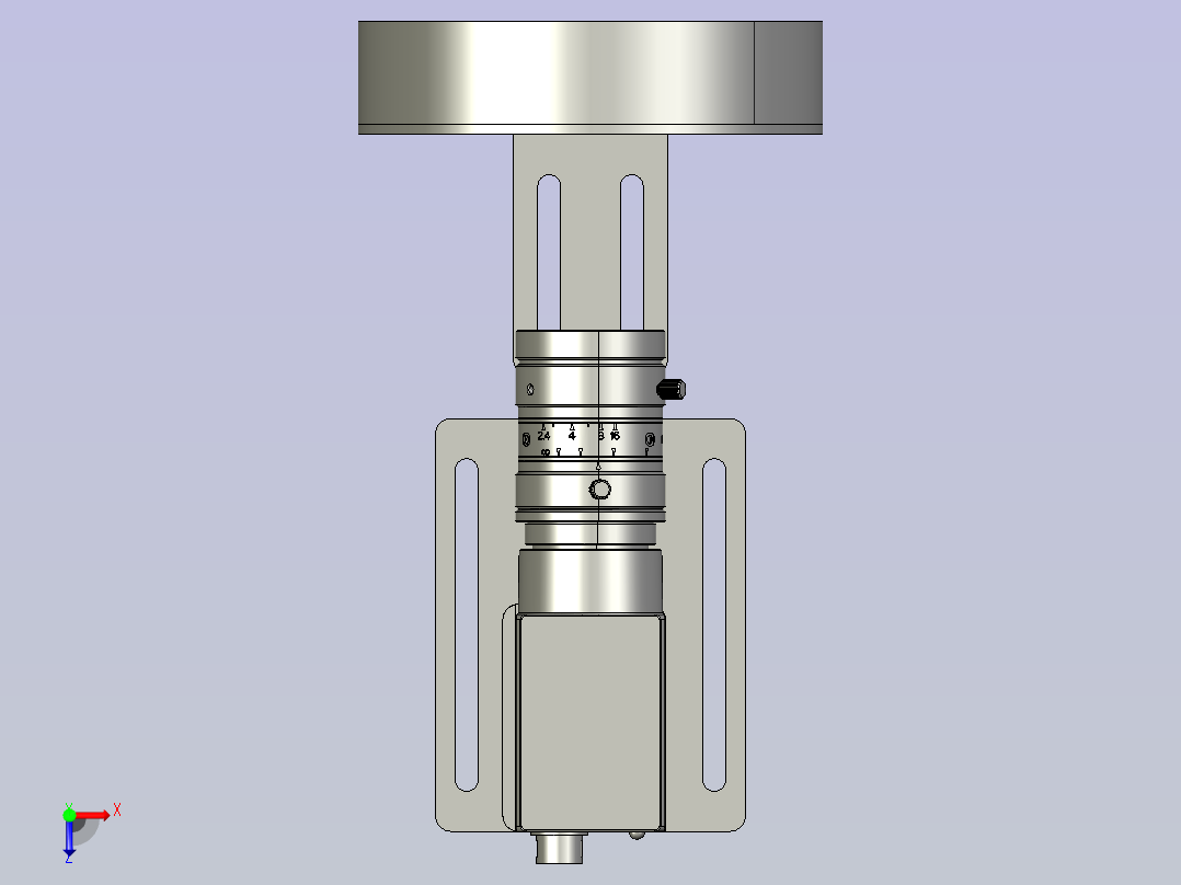 相机光源组合1俯视图