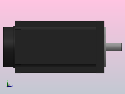 110╱130两相步进电机[130J18252-470]左视缩略图