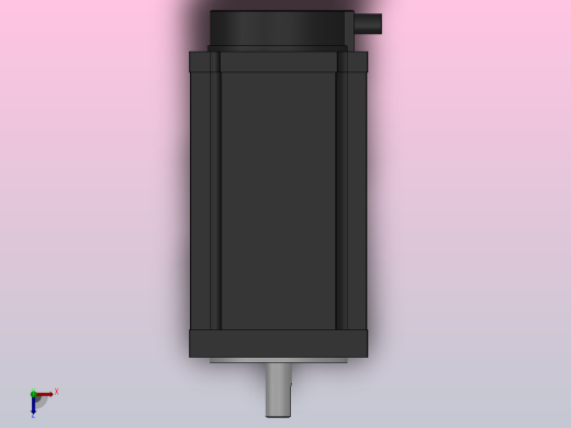 110╱130两相步进电机[130J18252-470]俯视缩略图